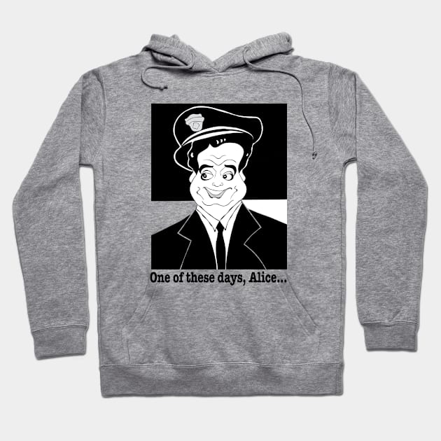 CLASSIC TV SHOW SITCOM THE HONEYMOONERS Hoodie by cartoonistguy